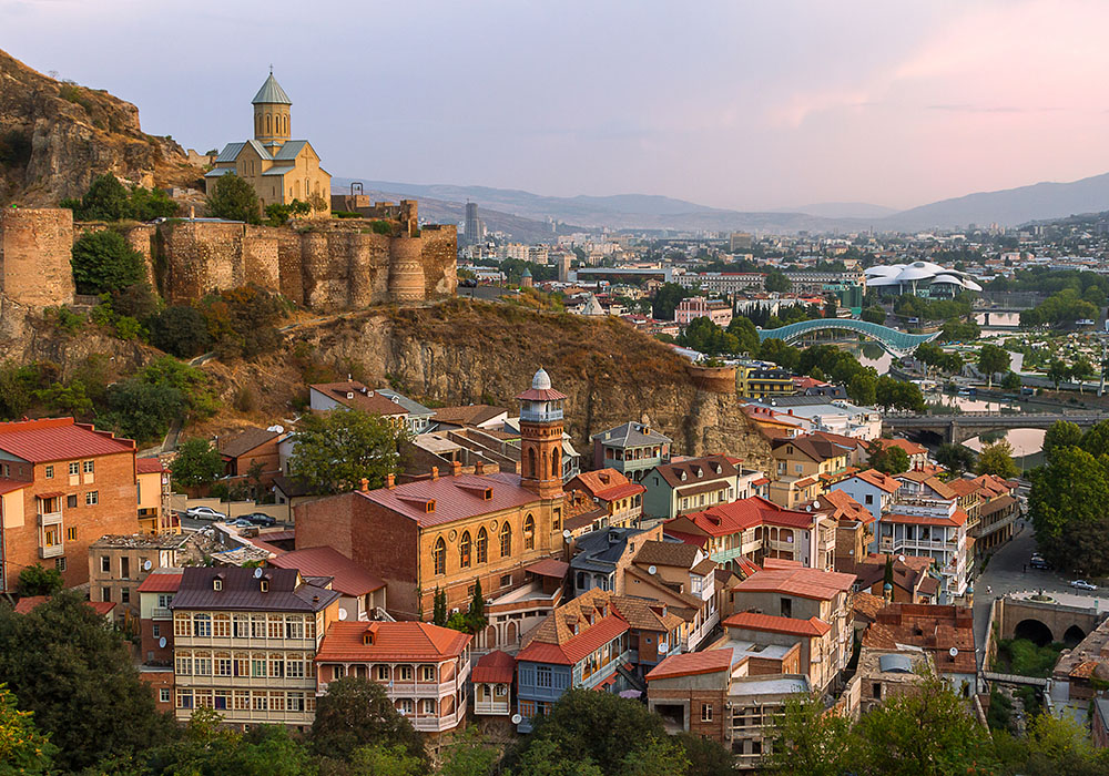 Skyline of Tbilisi